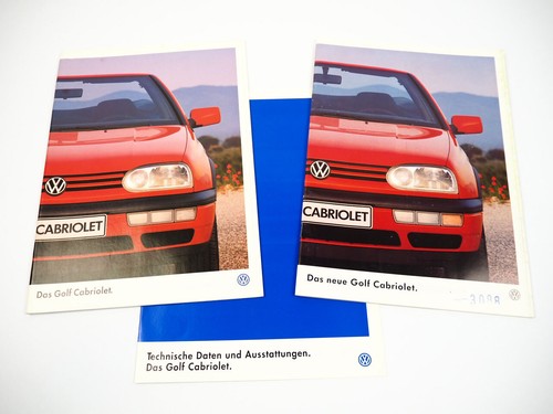 Golf cabriolet 3x - vw,