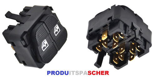 Bouton interrupteur leve vitre - leve,